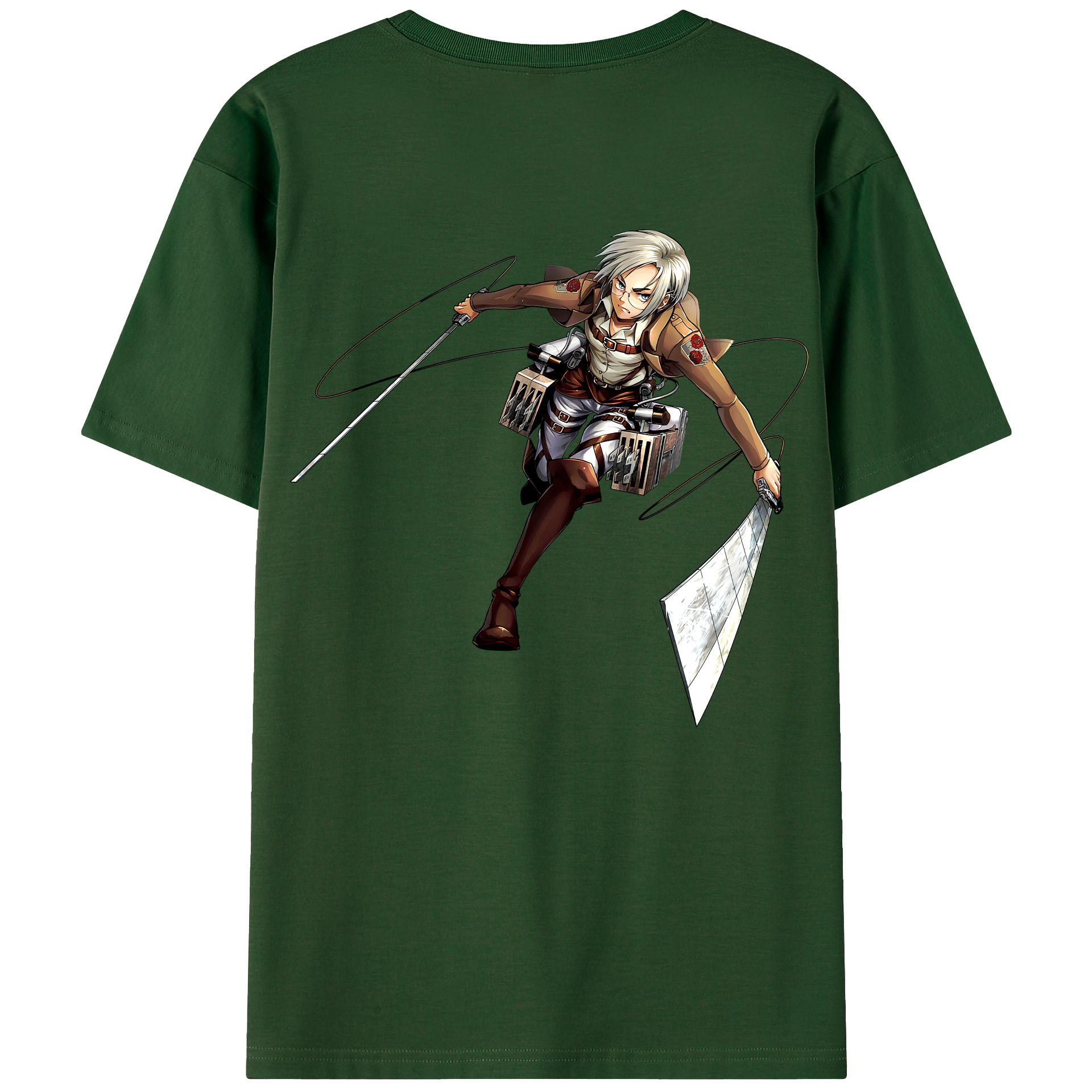 （画像用）  綿100％半袖Tシャツ（背面プリント）